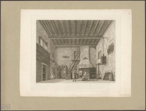 Stage scenery: A Poor Dwelling