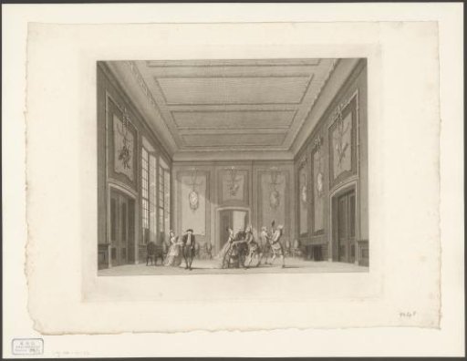 Stage scenery: A Contemporary Room