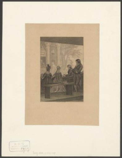 Sara Houttuin Having a Ring Put on in the Theater