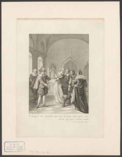 Jacob Simonsz de Rijk Returns His Letter of Resignation to Cristóbal de Mondragón y Otalora