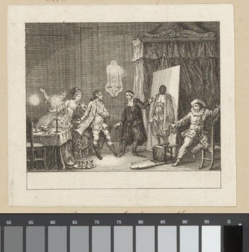 Scene from the Opera The Speaking Picture