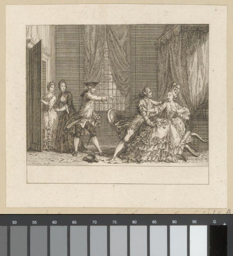 Scene from the Play The Woman According to the World