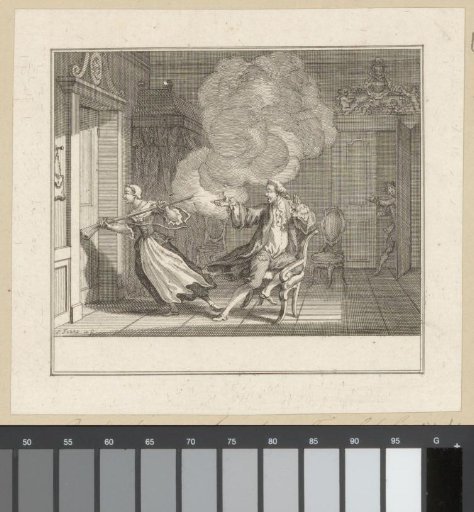 Scene from the Play Virtuous Poverty
