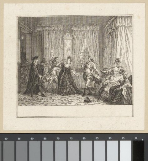 Scene from the Play Clementina