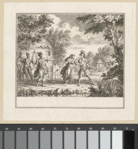 Scene from the Play Claudius Civilis