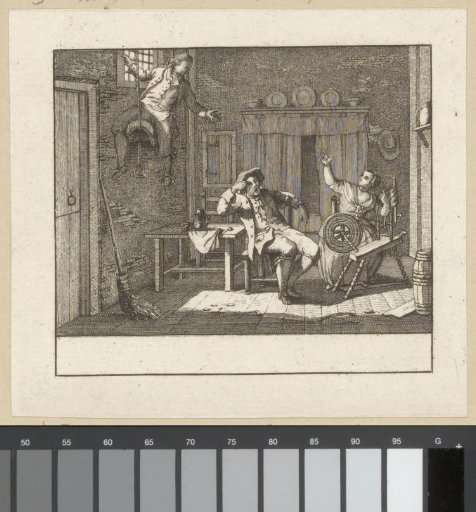 Scene from the opera Roosje and Colas