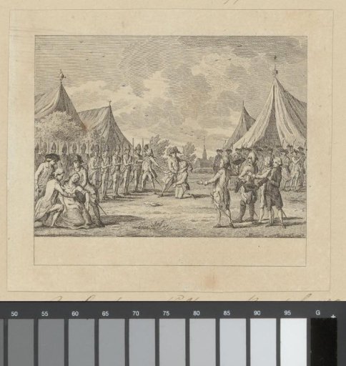 Scene from the play The Count of Waltron