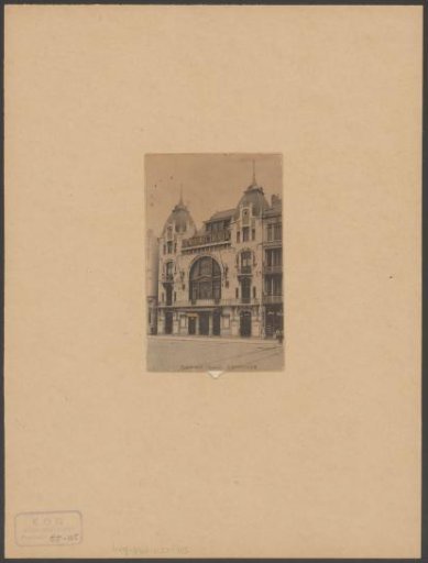 View of the Rembrandt Theater in Amsterdam
