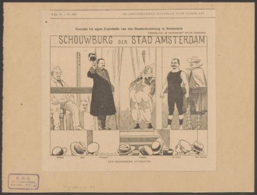 Proposal for the Own Operation of the City Theatre in Amsterdam