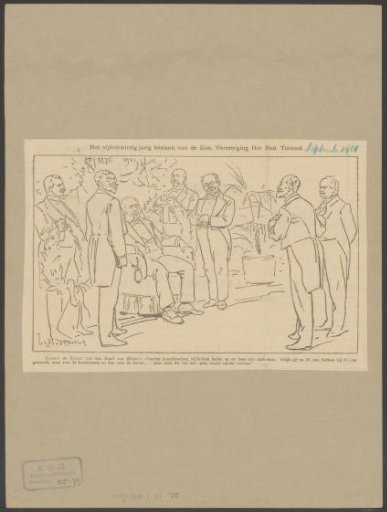 The twenty-fifth anniversary of the Royal Association Het Ned. Tooneel