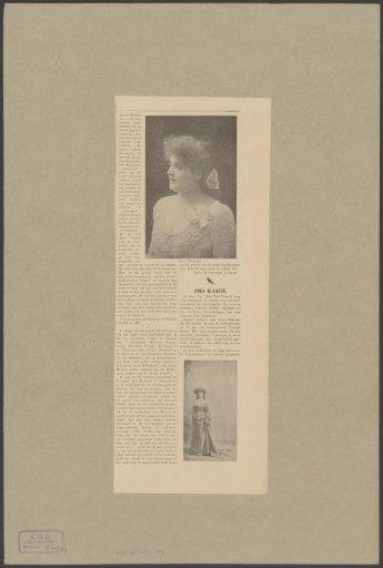 Two portraits of Anna Wensma-Klaasen