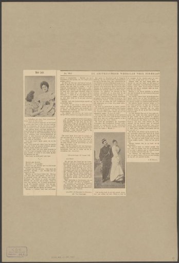 Two portraits of Marie Lorjé with other persons