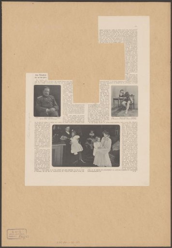 Portraits of Maurice Meunier in various roles and with his family