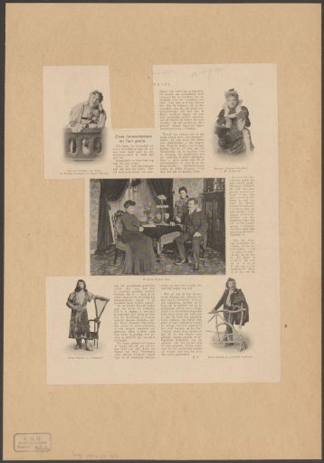 Portraits of Sophie van Biene and Désiré Pauwels in various roles and with their family