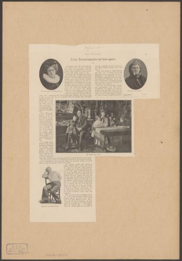 Portraits of Marius Spree and Jeanne Mönch in various roles and with their family