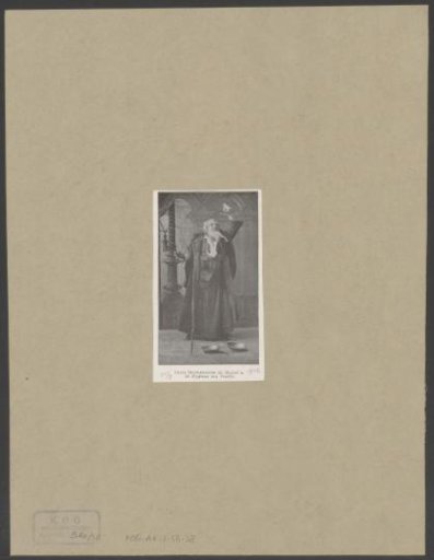 Portrait of Louis Bouwmeester as Shylock in the play The Merchant of Venice