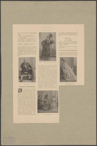 Portraits of Rika de la Mar-Kley, Johan Kelly, Juliëtte Roos and Marie Clermont