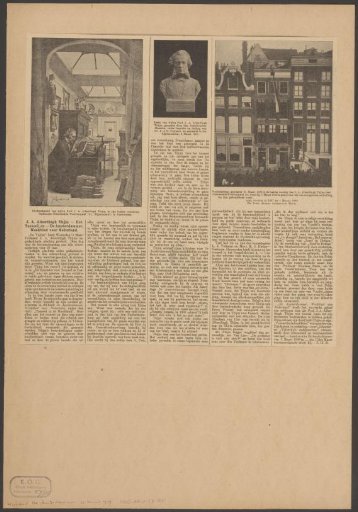 Article on Josephus Albertus Alberdingk Thijm