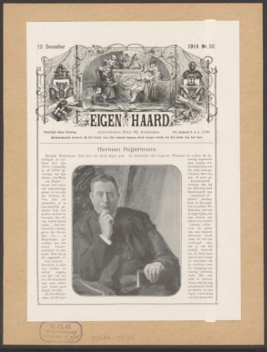 Portrait of Herman Heijermans