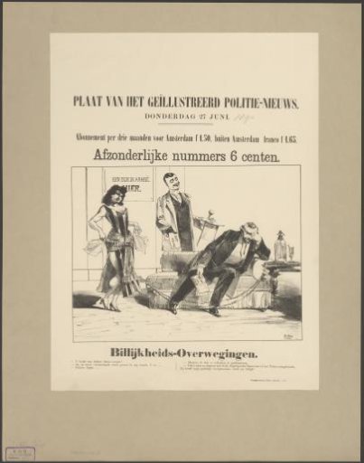 Sick Gijsbert van Tienhoven with a Doctor and an Algerian Dancer
