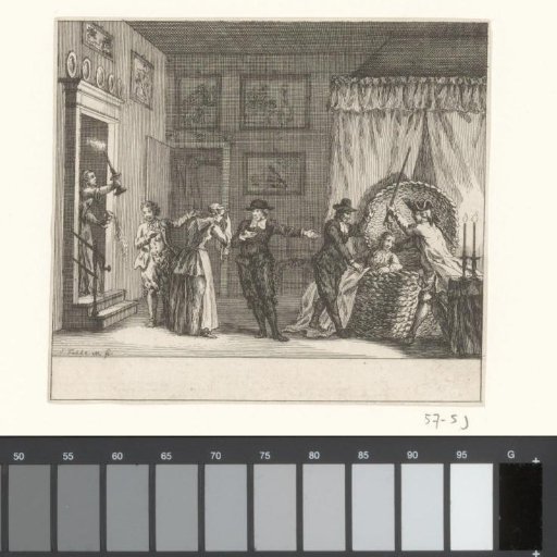 Scene from an opera or play