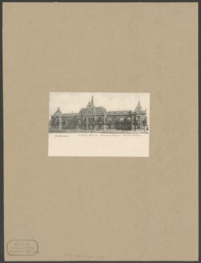 View of the Stedelijk Museum in Amsterdam