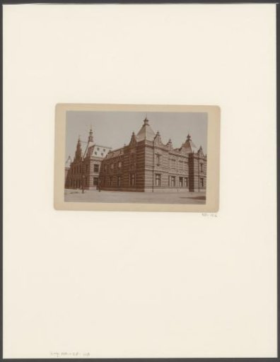 View of the Stedelijk Museum in Amsterdam