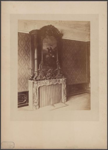 Chimneypiece from the Beuning Room on the Keizersgracht in Amsterdam