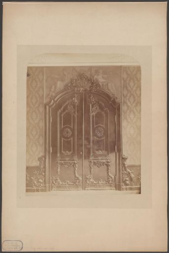 Double doors from the Beuning Room on the Keizersgracht in Amsterdam