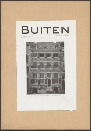 Article on the Rembrandt House in Amsterdam