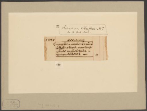 Extract from the burial register of the Oude Kerk in Amsterdam