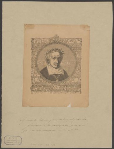 Portrait of Joost van den Vondel