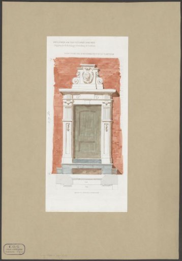 Entrance to Barndesteeg 6 in Amsterdam