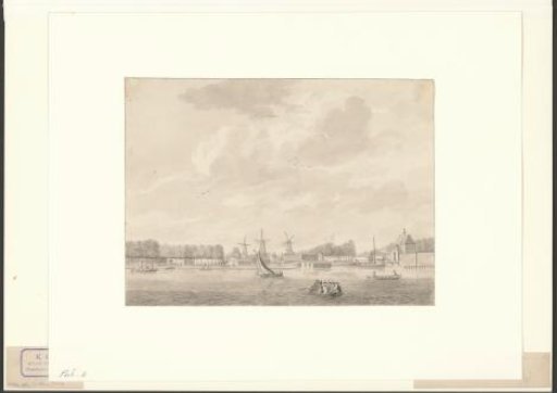 View of the Amstel at the Utrechtsepoort