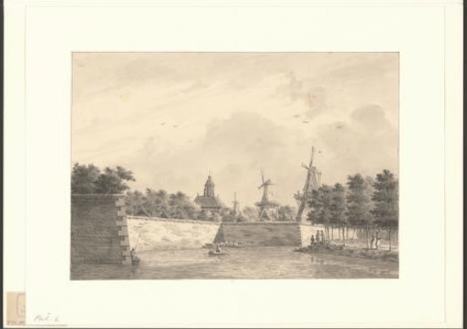 View of the Singel between the Weteringpoort and the Utrechtsepoort