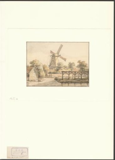 View of a sawmill outside the Utrecht Gate
