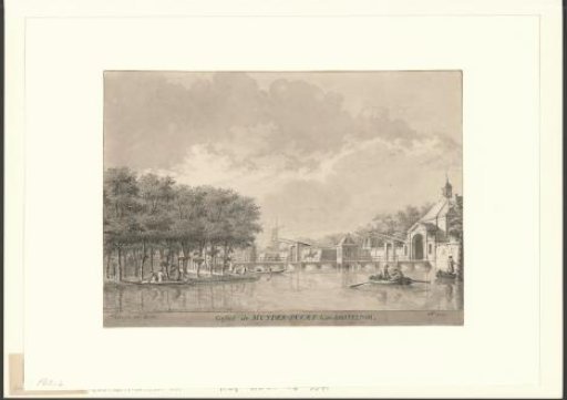 View of the first Muiderpoort