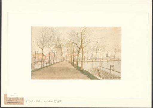 View of the Singel between the Raampoort and the Zaagmolenpoort