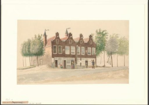 View of the fortification at the Willemspoort