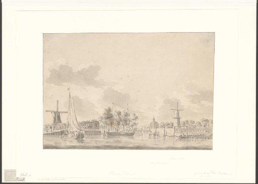 View of the Singel at the Utrechtsepoort