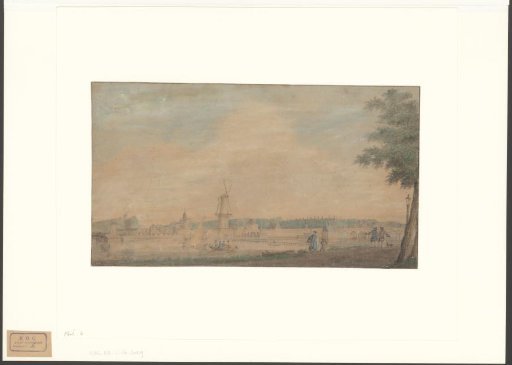 View of the Singel and the Amstel from the Weesperzijde