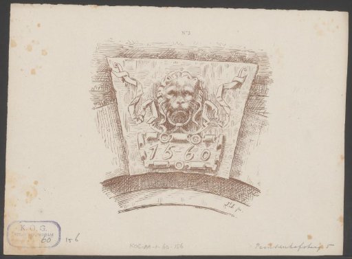 Keystone with the year 1560