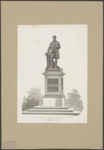 Statue of Johan Rudolf Thorbecke