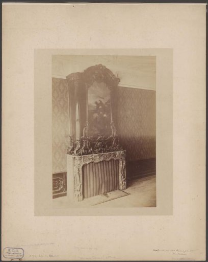 Chimneypiece of the Beuningkamer on the Keizersgracht in Amsterdam