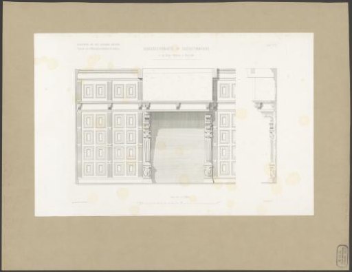 Interior of a dwelling house in Amsterdam
