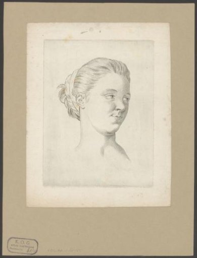 Head of a woman