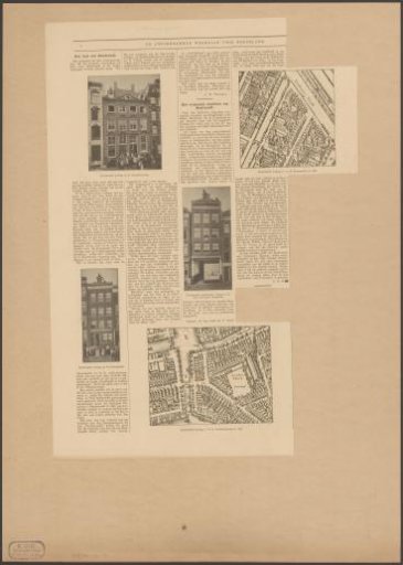 Article on the houses in Amsterdam where Rembrandt van Rijn lived