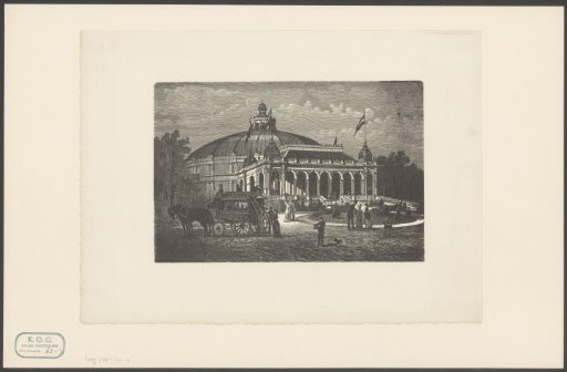 View of the Panorama Building in Amsterdam