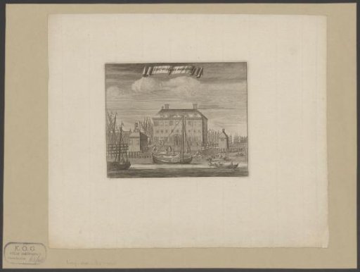 View of the Nieuwe Stadsherberg in Amsterdam