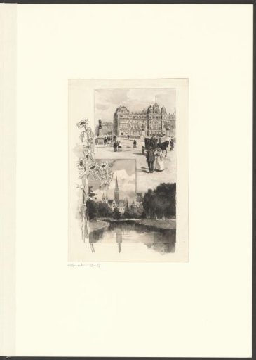 Views of the Amstel Hotel and the Vondelkerk